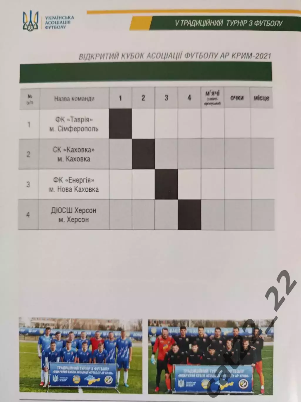 Турнир 2021.Таврия Симферополь Крым,СК Каховка,Энергия Новая Каховка,ДЮСШ Херсон 1
