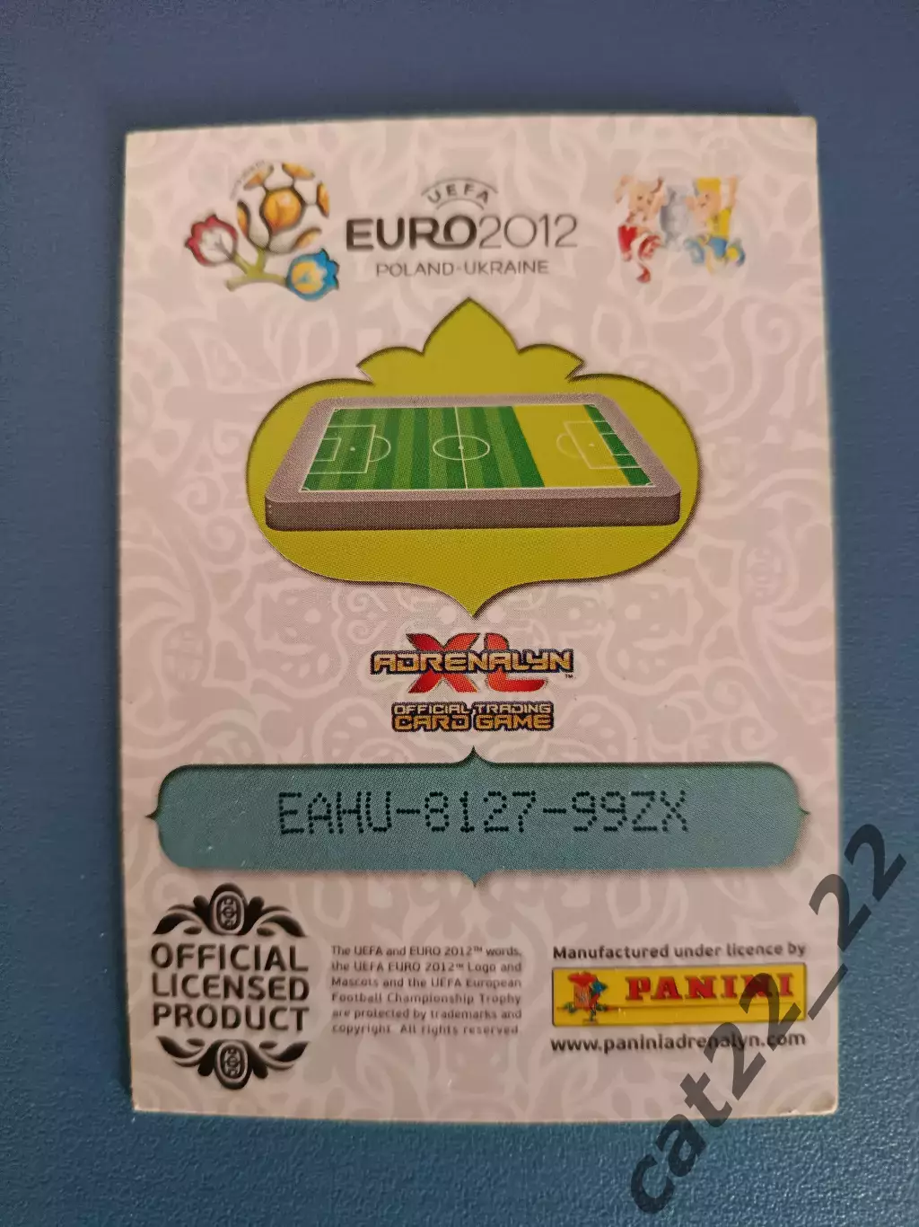 Карточка. Панини/Panini. Adrenalyn XL. Mario Gomez. Limited edition. 2012 1