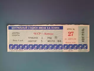 Хоккей. Чемпионат мира и Европы. ЧССР/Чехословакия/Чехия/Словакия - Канада 1986