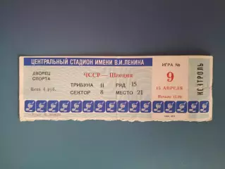 Хоккей. Чемпионат мира и Европы. ЧССР/Чехословакия/Чехия/Словакия - Швеция 1986