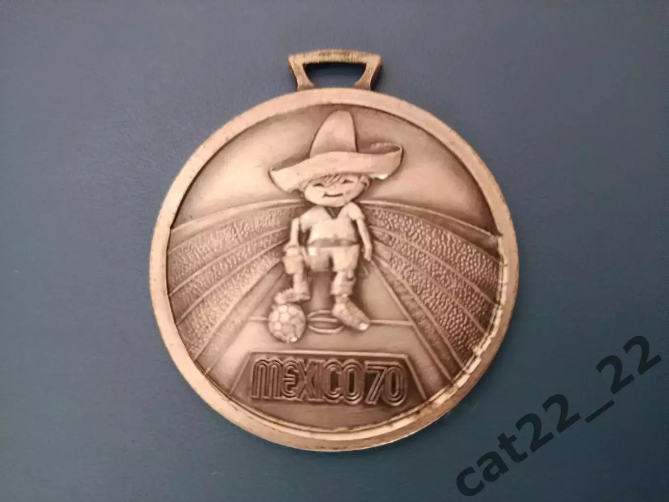 Оригинальная медаль НФС! Чемпионат мира 1970. Бразилия,Италия,ФРГ/Германия 1970