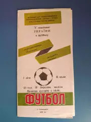 Полиграфтехника Александрия - Металлург Никополь 1995/1996