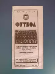 Металлург Никополь - Динамо - 2 Киев 2000/2001