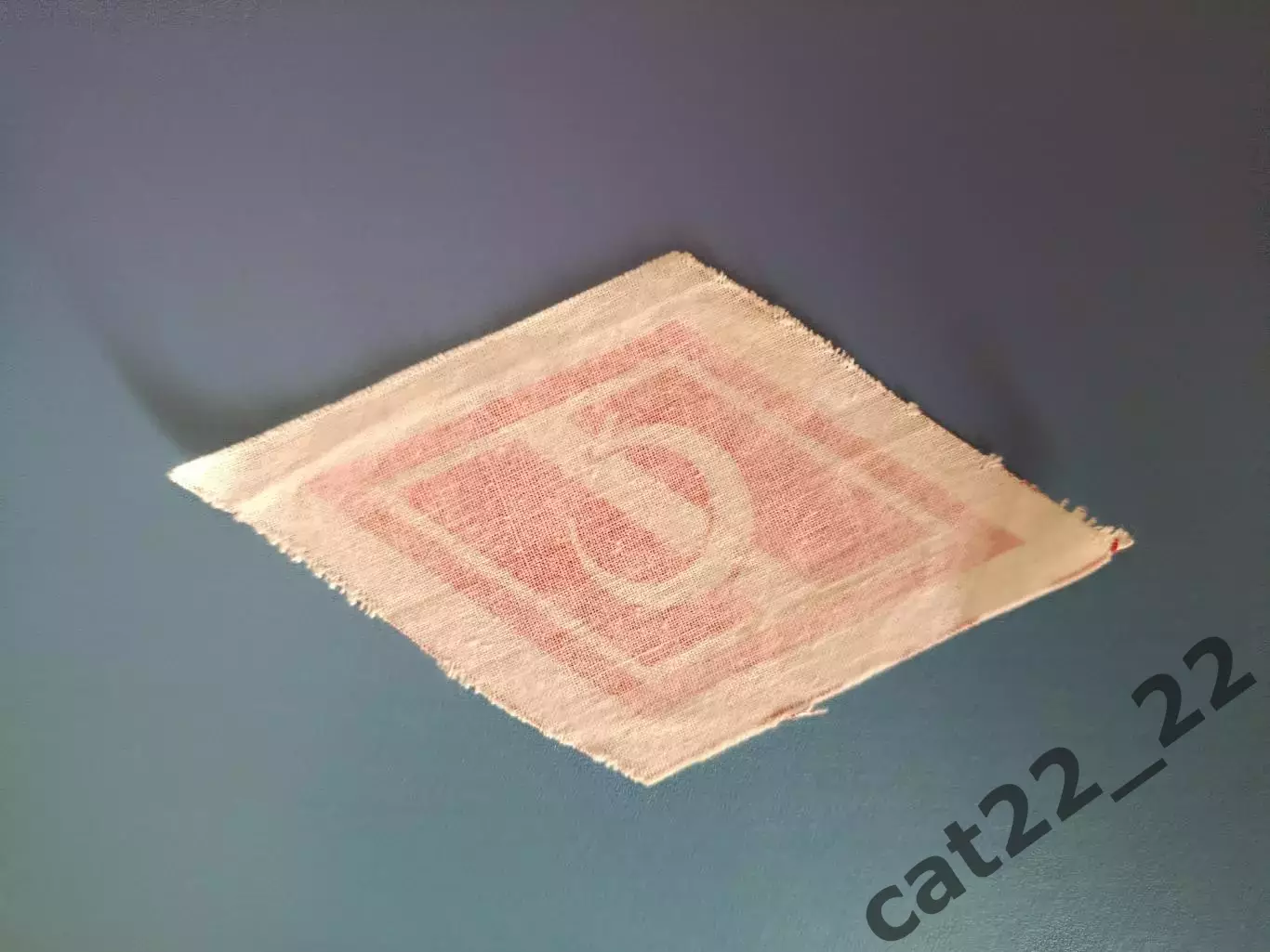 Оригинальная нашивка из игровой футболки. Спартак Москва СССР/Россия 1970-е года 1