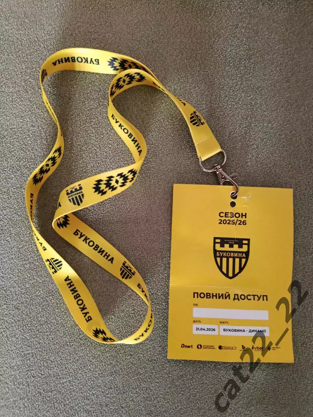 Буковина Черновцы - Динамо Киев 2025/2026