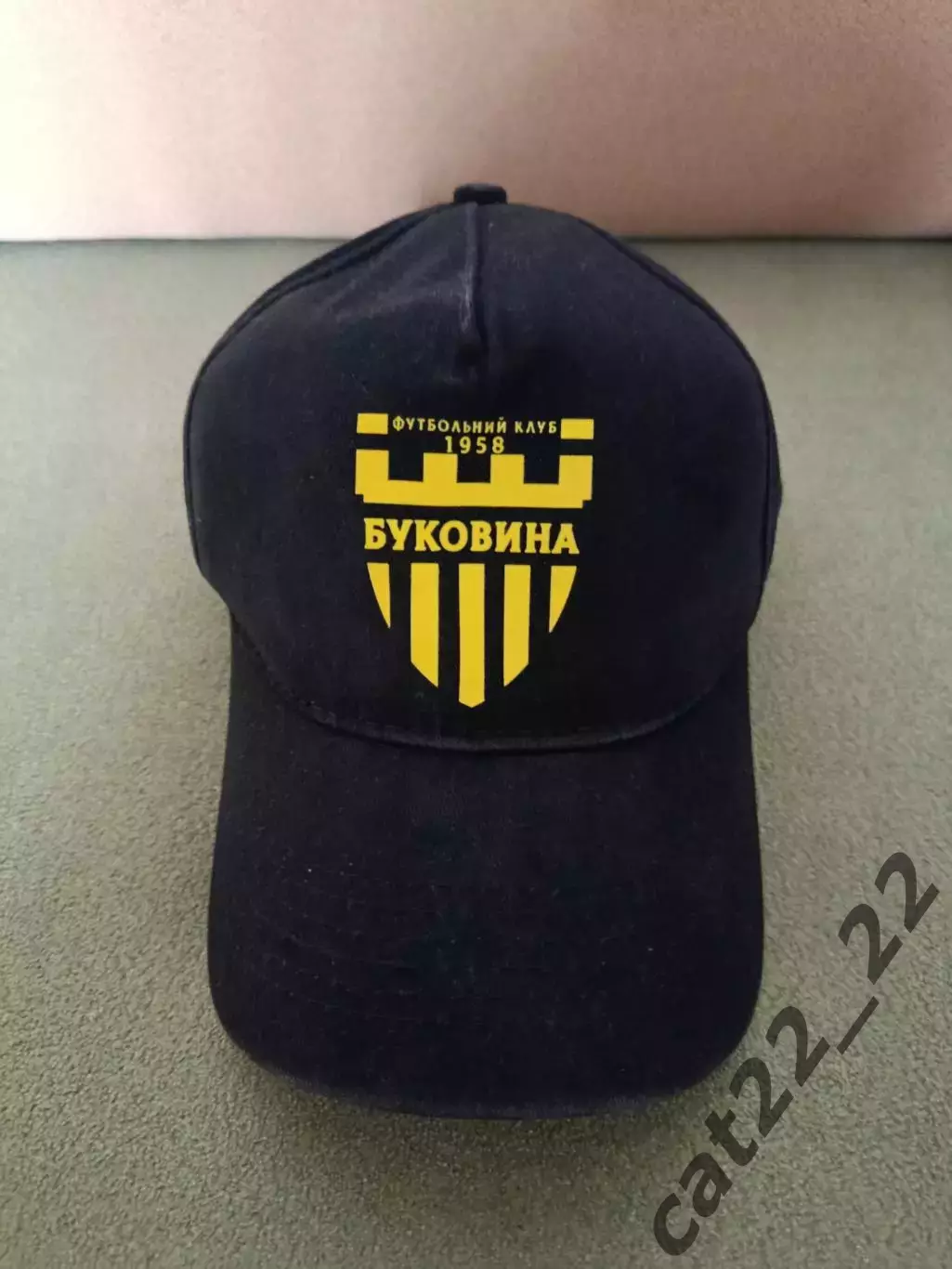 Официальная кепка. ФК Буковина Черновцы Украина 2026