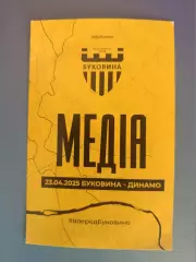 Буковина Черновцы - Динамо Киев 2024/2025