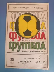 Автограф. СССР. Украина. Чемпионы СССР 1972. Заря Ворошиловград/Луганск 1972
