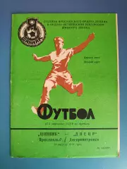 Шинник Ярославль СССР/Россия - Днепр Днепропетровск СССР/Украина 1979