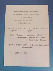 Торпедо Кутаиси СССР/Грузия - Черноморец Одесса СССР/Украина 24.05.1971