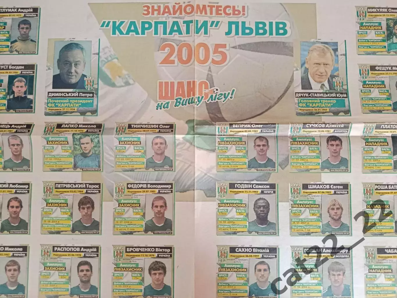 Карпаты Львов 2005