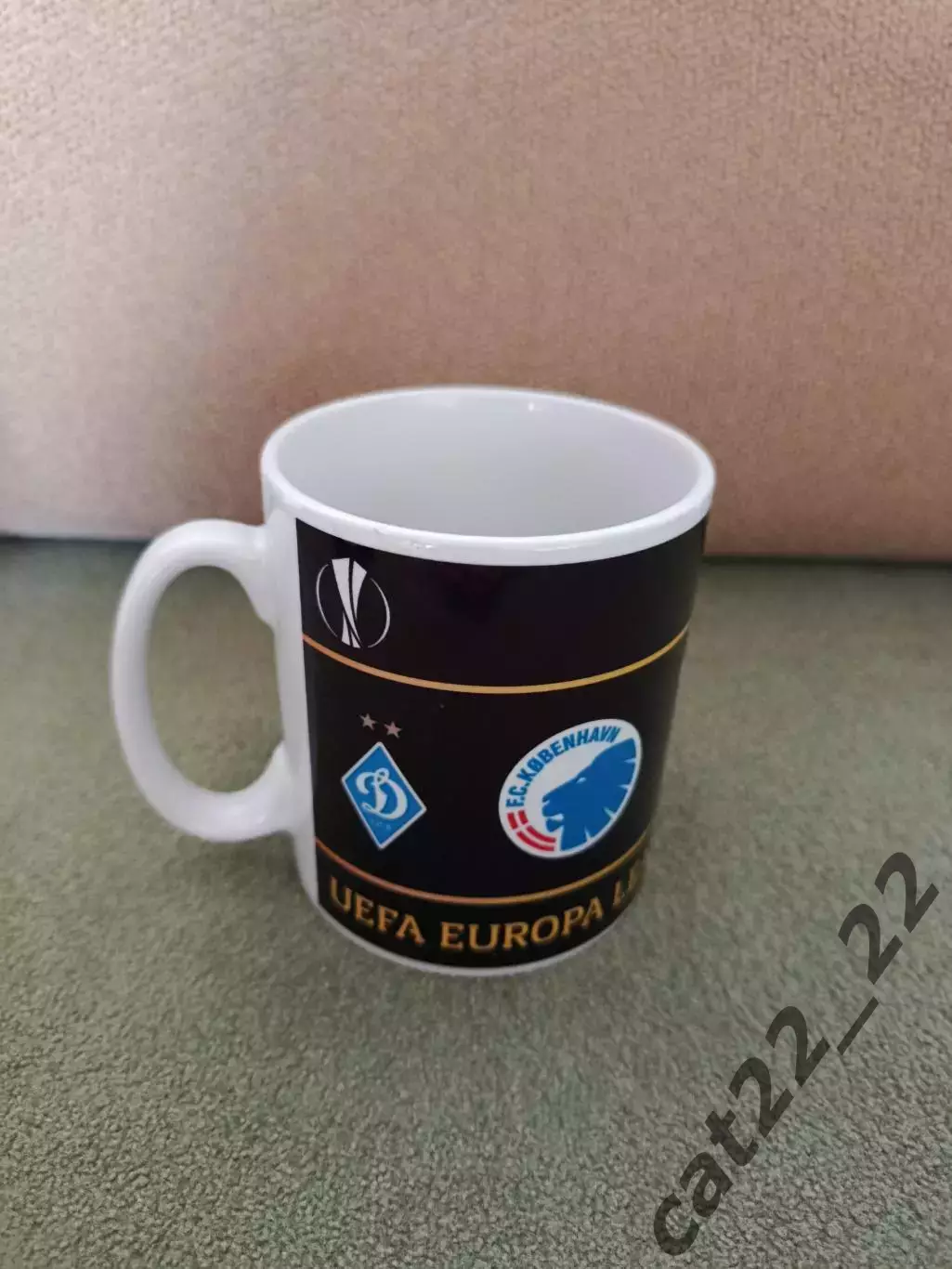 Официальная чашка. Мальме Швеция. Динамо Киев Украина 2019/2020 1