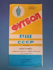 Кубок СССР! Ворскла Полтава - Нива Тернополь 1991