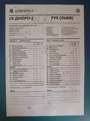Оригинальные автографы! 19 автографов. СК Днепр - 1 Днепр Украина 2020/2021