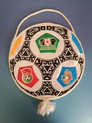 Официальный матчевый вымпел. СССР/Россия - Франция 05.06.1986