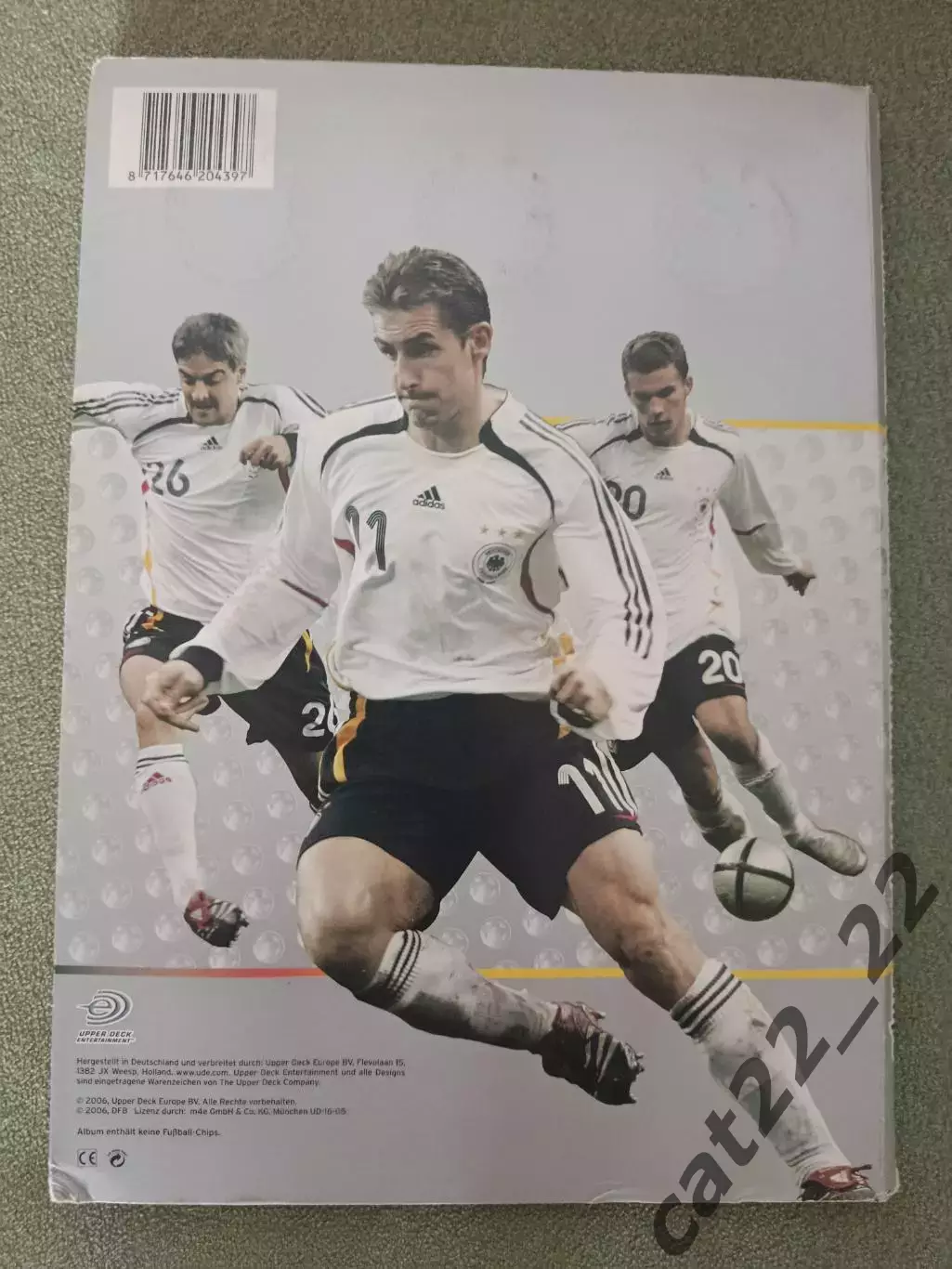 Полный набор оригинальных жетонов. Чемпионат мира 2006. Автографы. Германия 2006 6