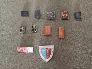 Набор значков. 11 значков. Знак/значок Львов СССР/Украина
