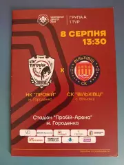 Оригинал! Пробой/Пробий Городенка/Ивано - Франковск - СК Вильхивци 2024/2025