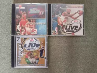 Компьютерная игра. Баскетбол. NBA Live/НБА 1999, 2000, 2001