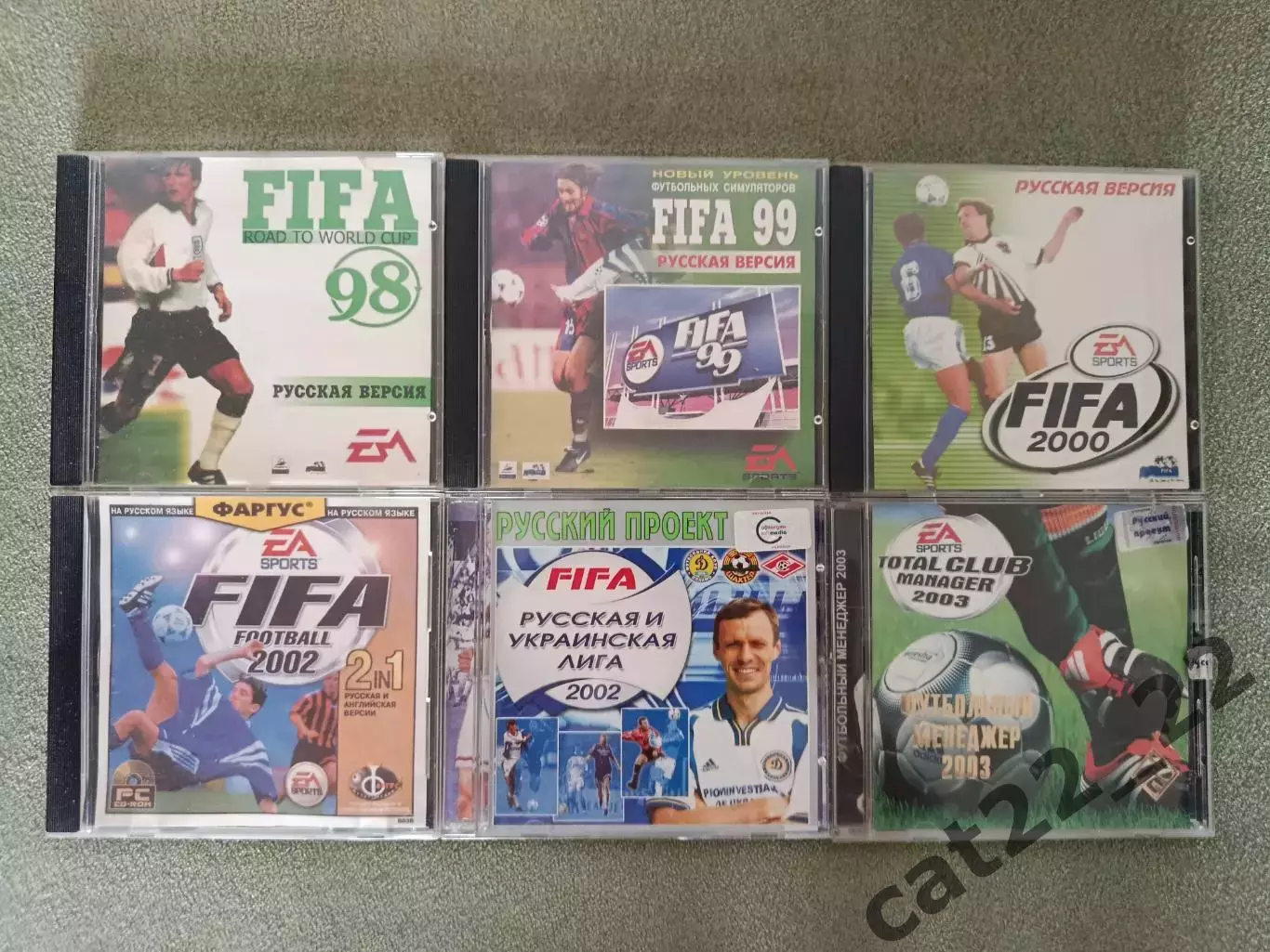 Компьютерная игра. Футбол/FIFA 1998, 1999, 2000, 2002, 2003