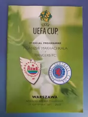 Анжи Махачкала Россия - Рейнджерс Глазго Шотландия 2001/2002