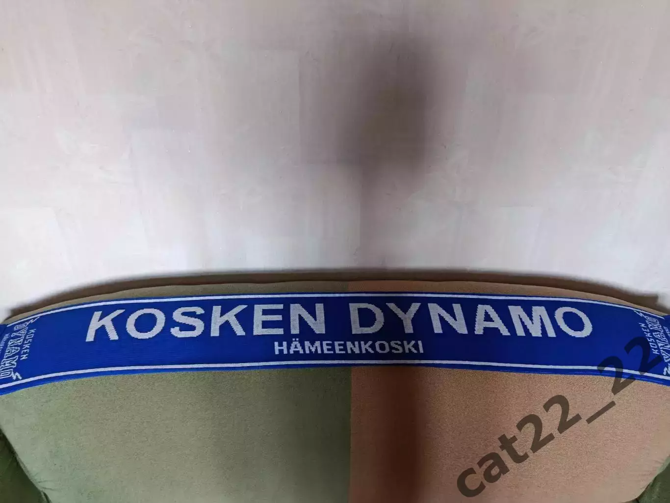 Лот № 151. Шарф официальный. Флорбол. Kosken Dynamo/Динамо Хямеэнкоски Финляндия
