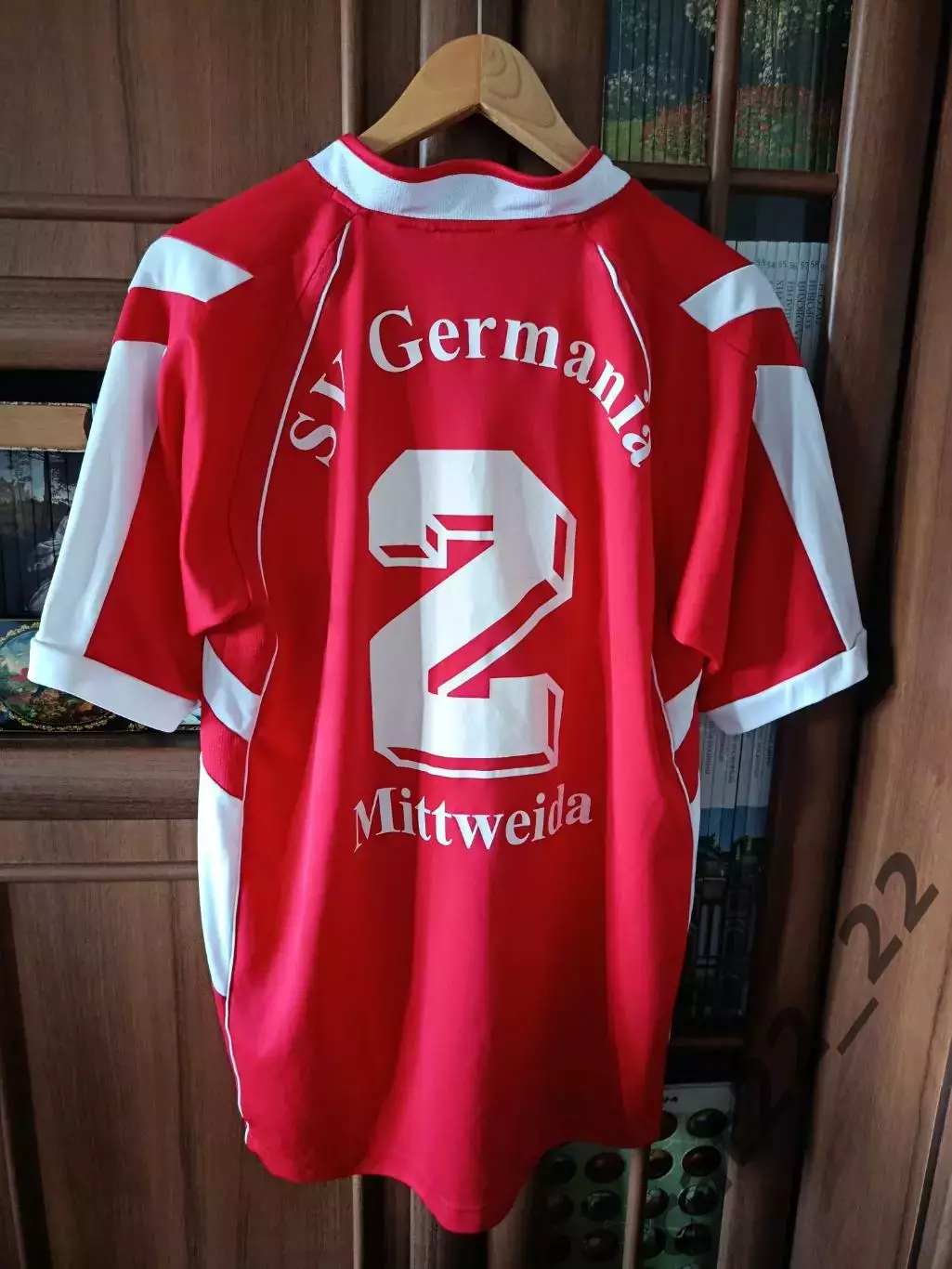 Оригинальная игровая футболка.Региональная лига.SV Germania Mittweida. 1990 года 1