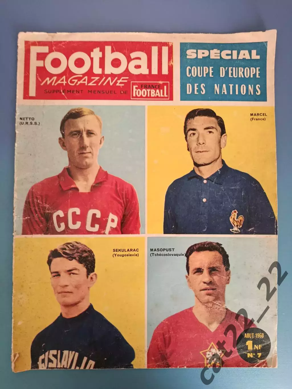 Турнир 1960. Итоги чемпионата Европы 1960. СССР/Россия - ЧССР, Югославия 1960
