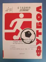 Янгиер Янгиер СССР/Узбекистан - Пахтакор Курган - Тюбе СССР/Таджикистан 1983
