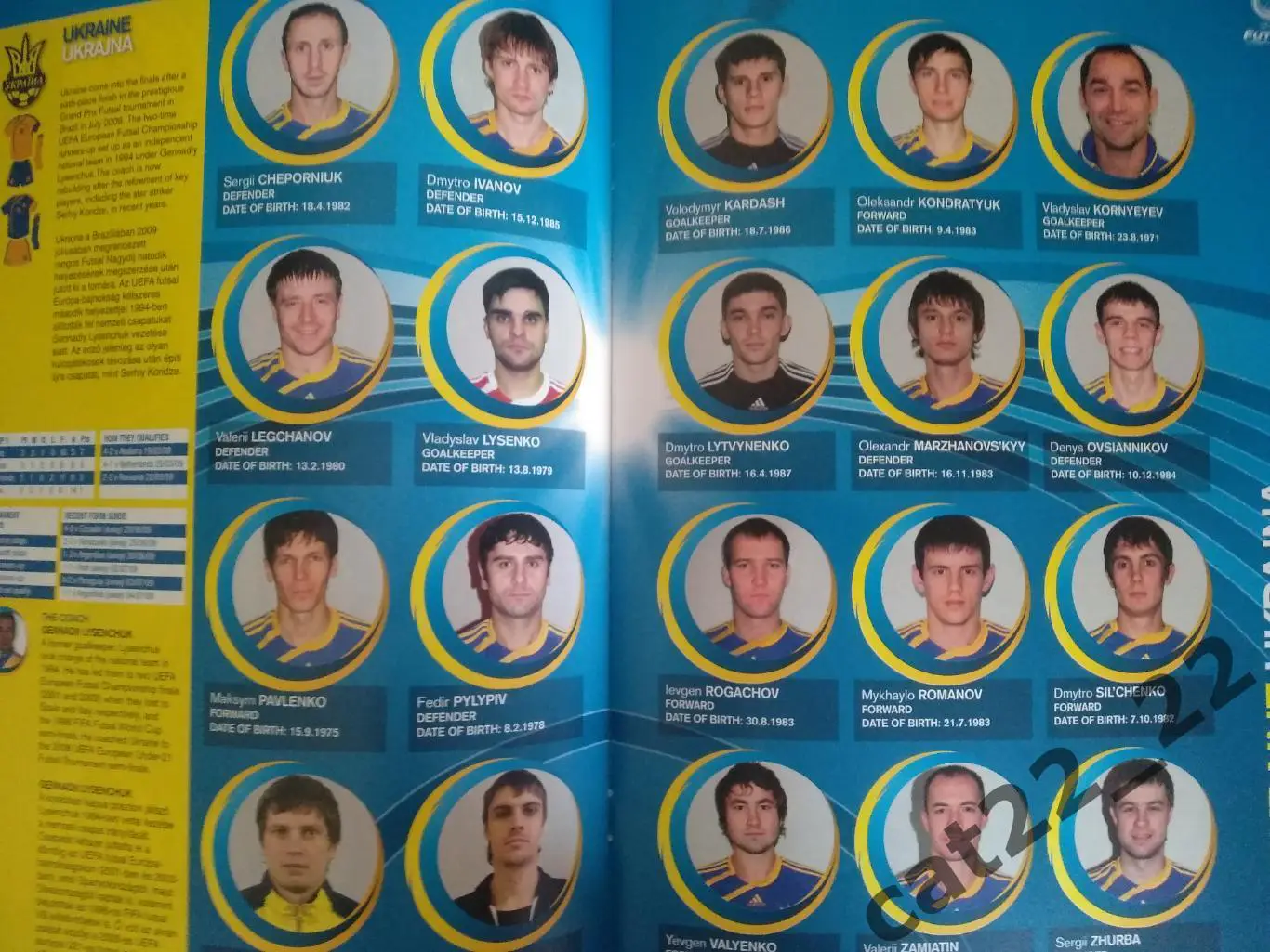 Чемпионат Европы 2010. Украина, Россия, Беларусь, Азербайджан 2010 1