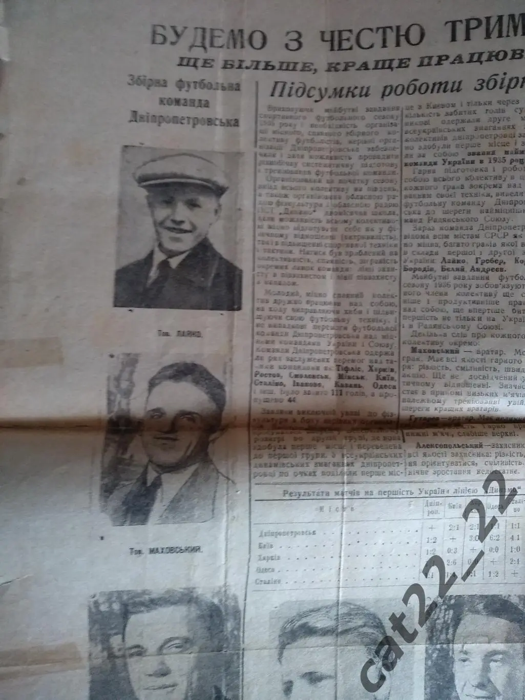 Чемпионат СССР 1935. Ростов, Иваново, Казань, Николаев, Одесса, Сталино/Донецк 2