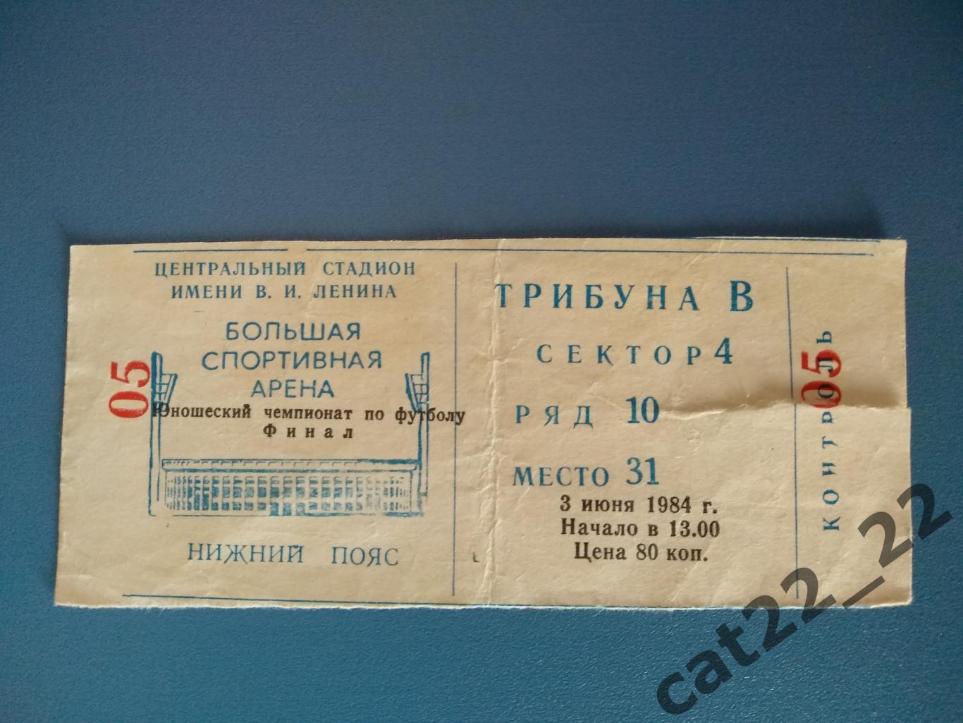 СССР - Венгрия 03.06.1984