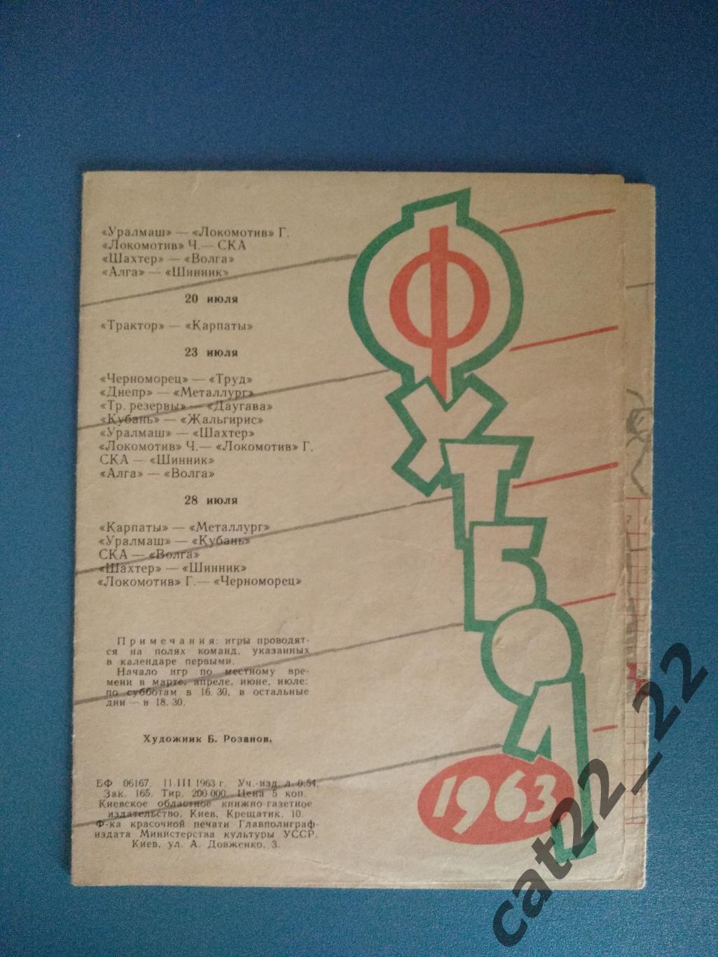 Буклет: Киев СССР/Украина 1963