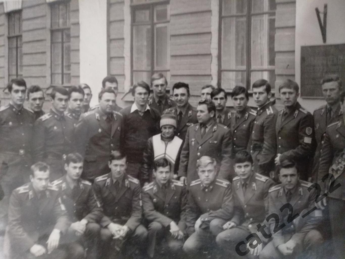 Личный архив Олега Блохина. Альбом с фотографиями. Подарок от военных курсантов 3