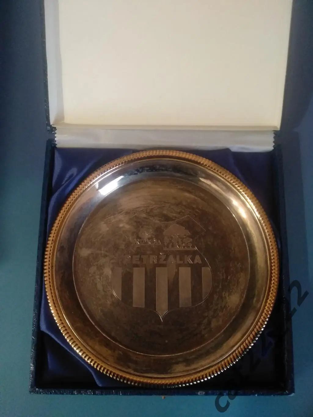 Матчевый сувенир! Артмедиа Братислава Словакия - Днепр Днепропетровск 2004/2005 1