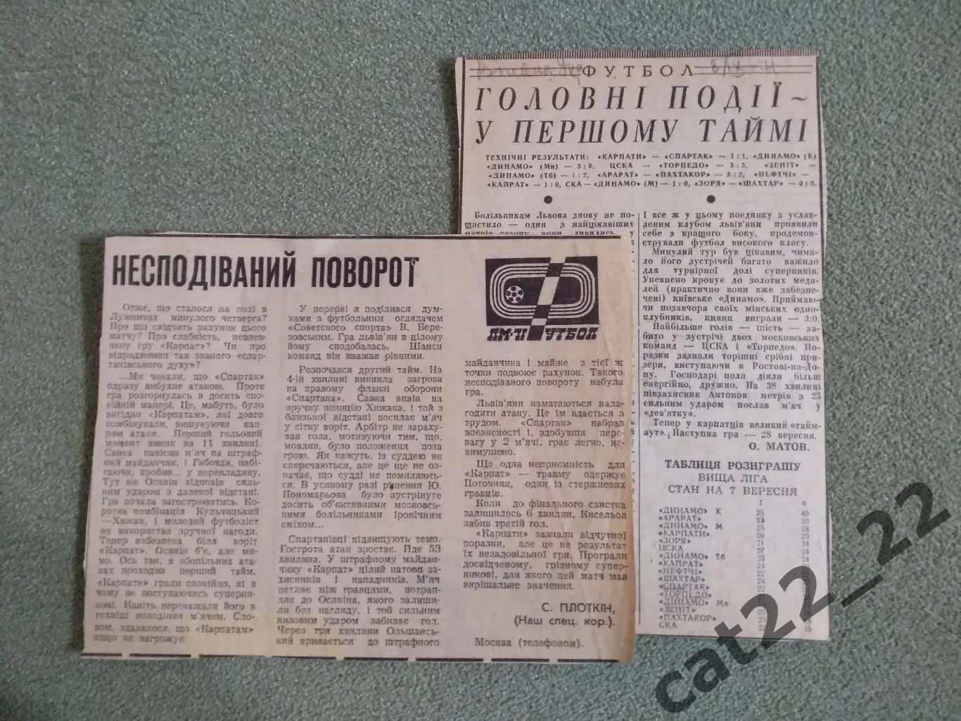 Карпаты Львов СССР/Украина 1971
