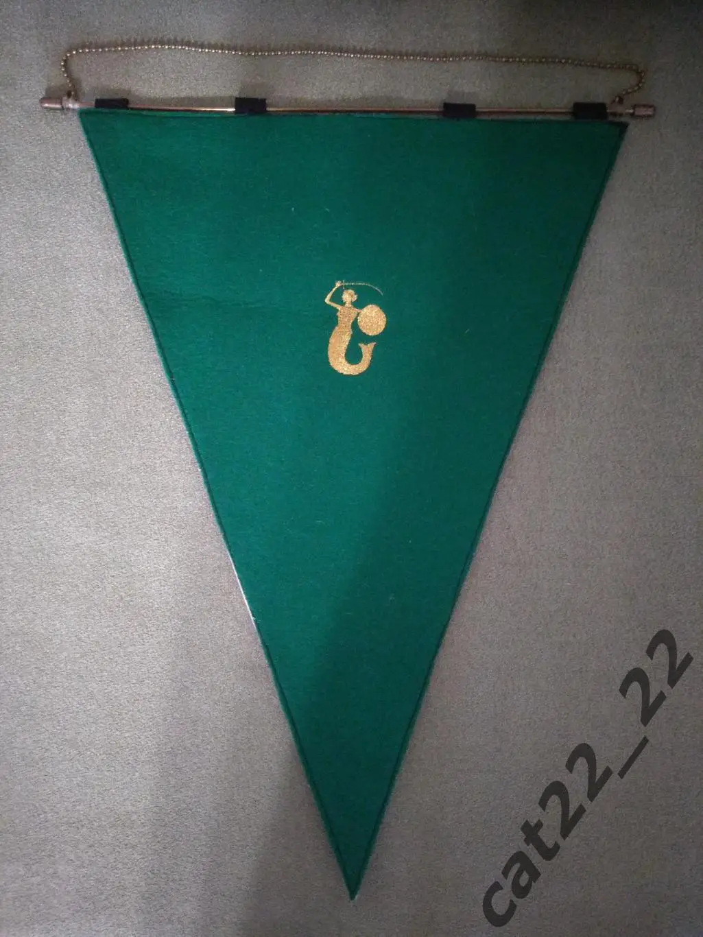 Матчевый капитанский вымпел Легия Варшава Польша-Днепр Днепропетровск 06.02.2015 1