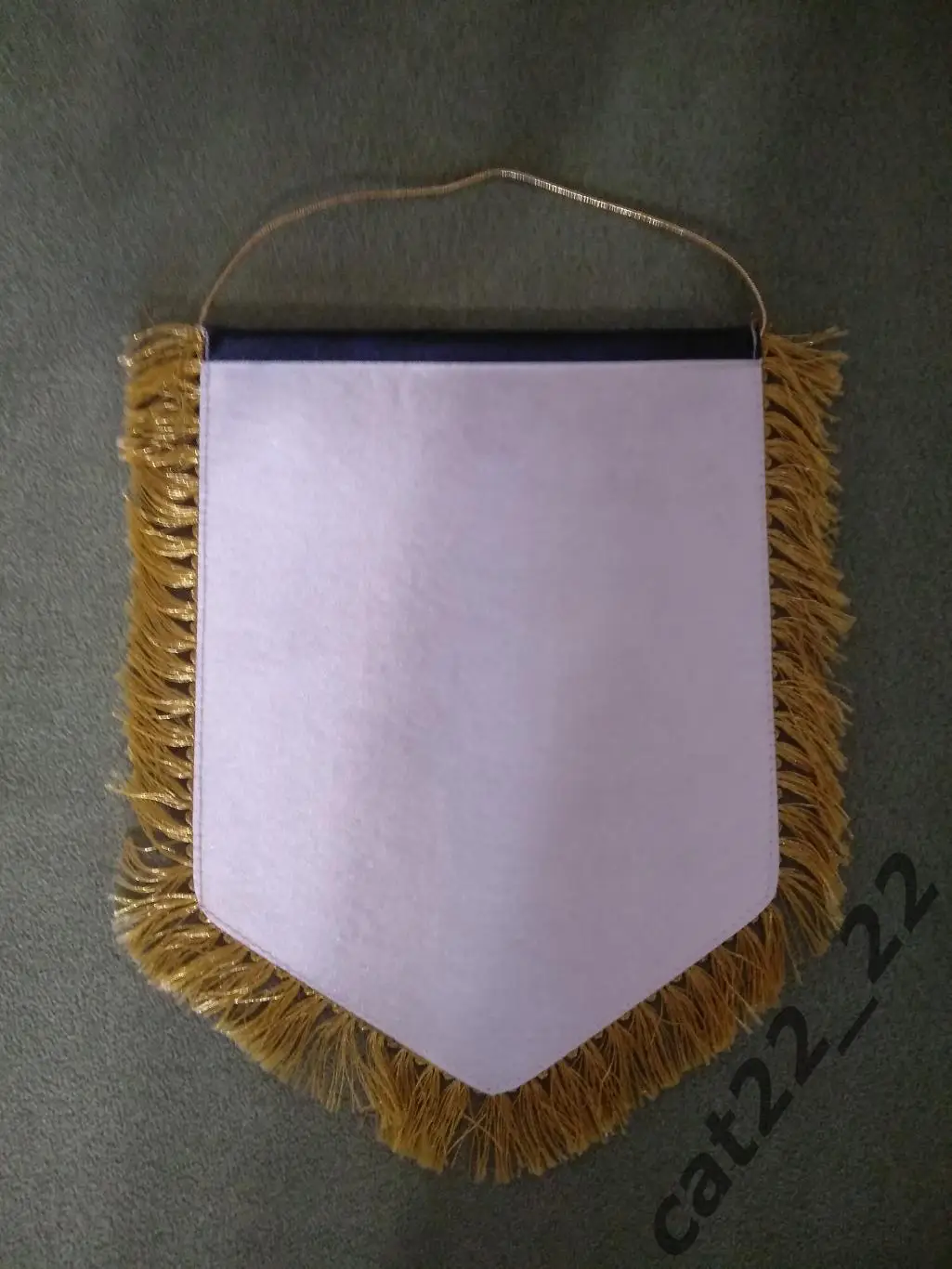 Матчевый вымпел Динамо Киев Украина - Рубин Казань Россия 2009/2010 1