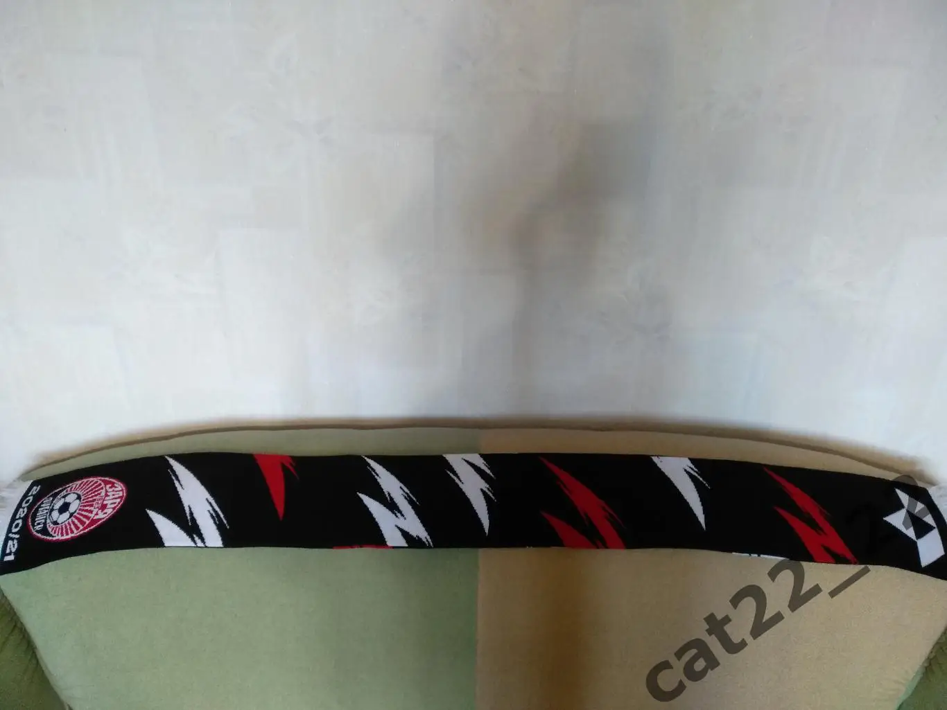 Оригинальный официальный клубный шарф Заря Луганск Украина 2020/2021 1