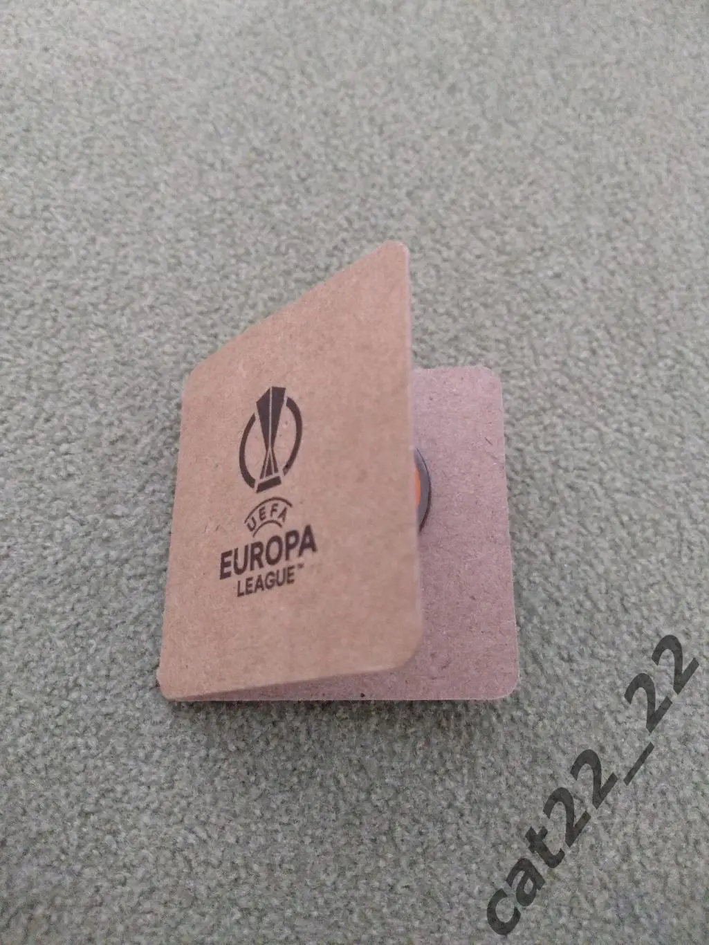 Официальный оригинальный знак/значок Лига Европы. Заря Луганск Украина 2020