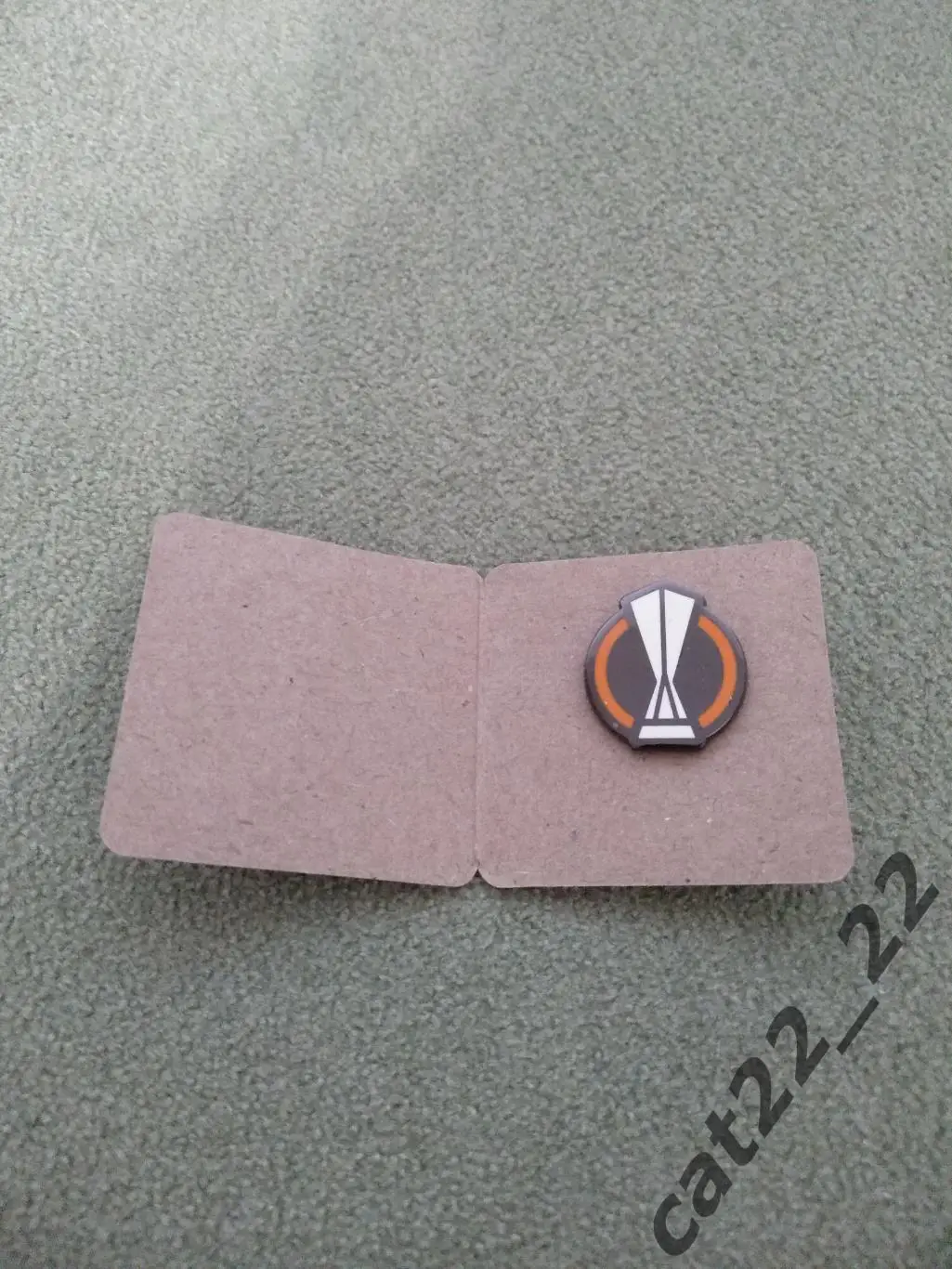 Официальный оригинальный знак/значок Лига Европы. Заря Луганск Украина 2020 2