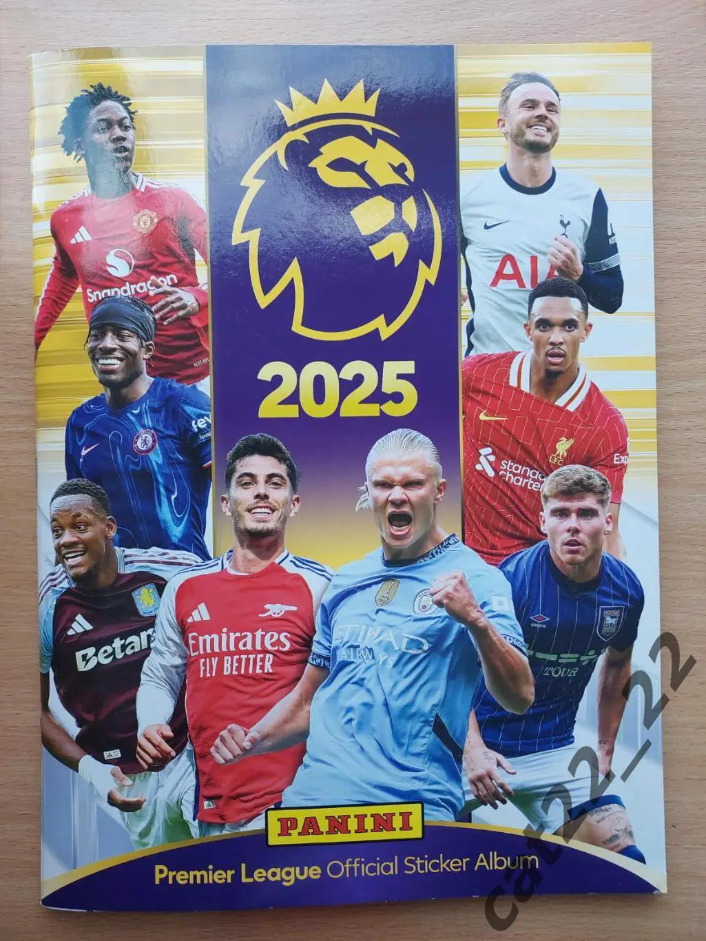 Наклейка/наклейки. Панини. Альбом для наклеек английская Премьер-лига 2024/2025