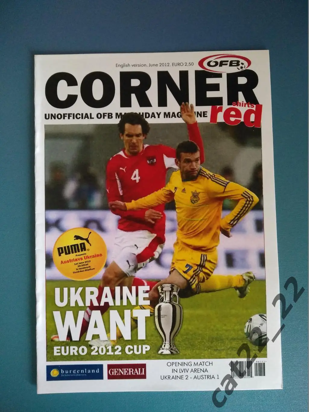 Австрия - Украина 01.06.2012