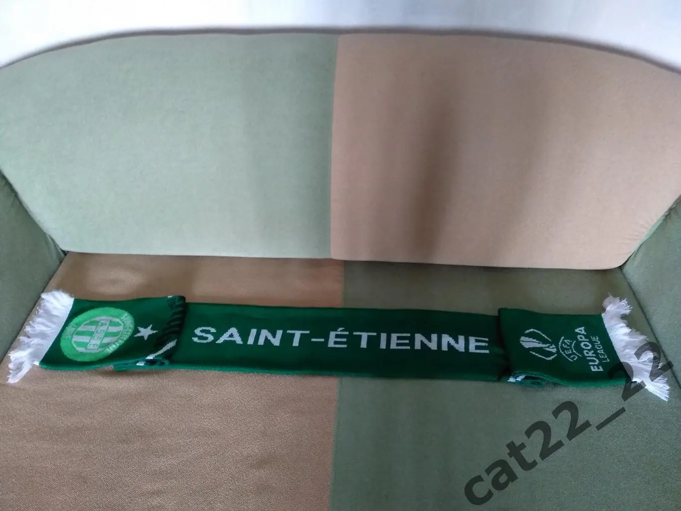 Лот № 3. Шарф. Лига Европы. Сент - Этьенн Франция. Александрия Украина 2019 1