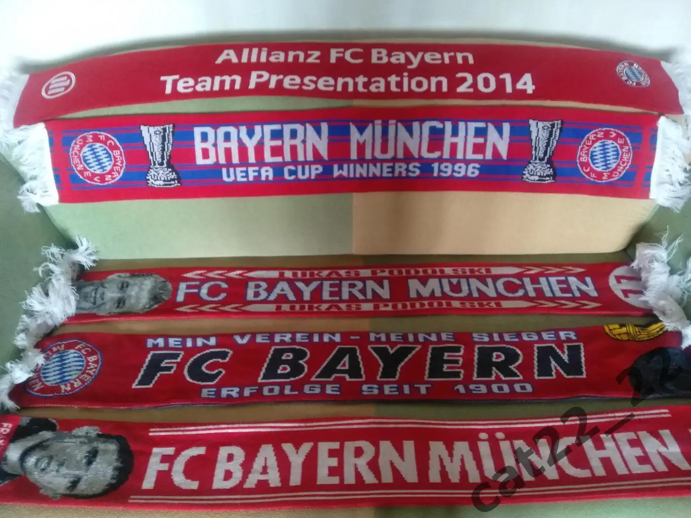 Лот № 14. Шарф футбольный. Бавария Мюнхен Германия