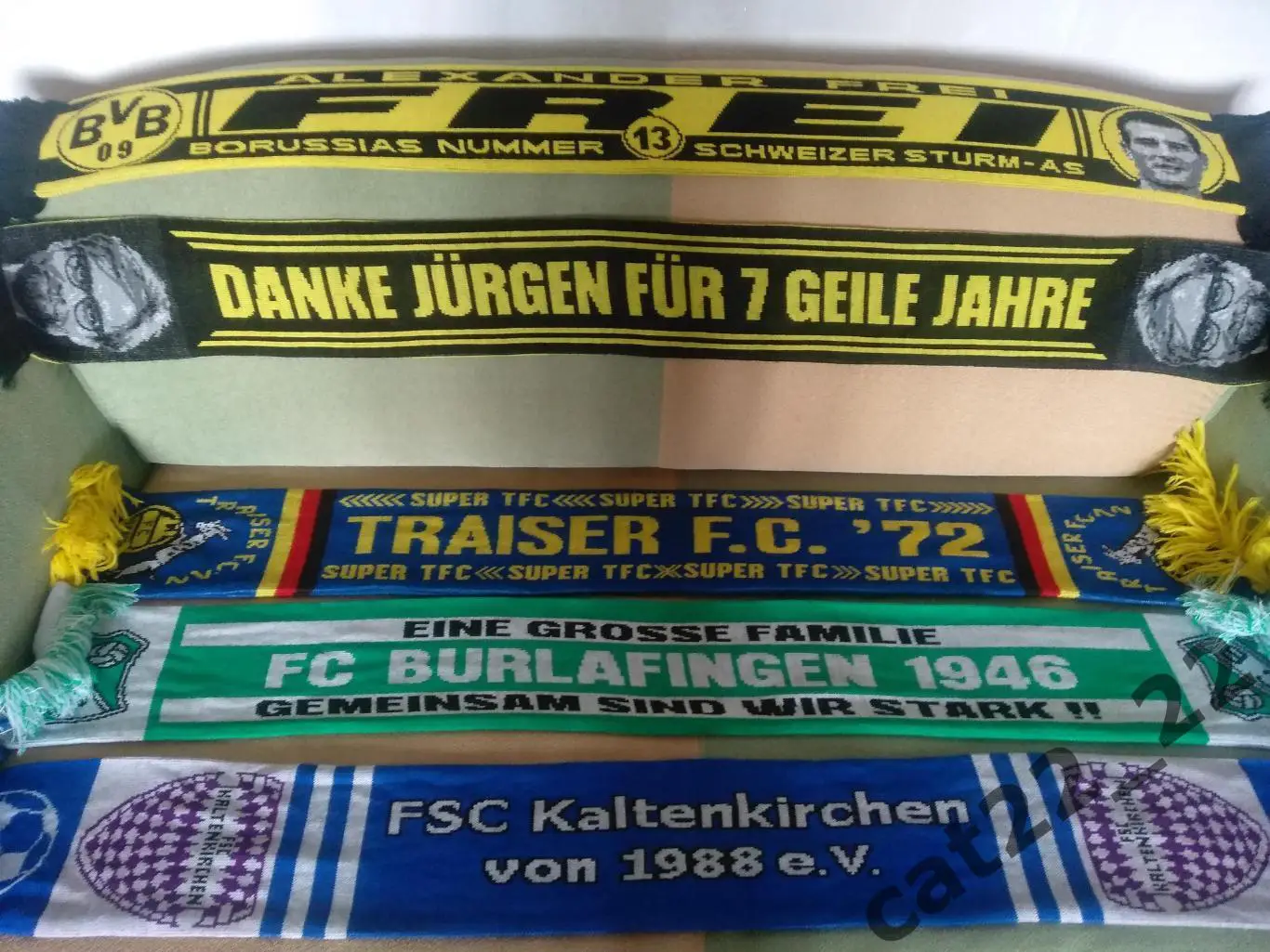 Лот № 15. Шарф футбольный. Боруссия Дортмунд Германия. Низшие лиги Германии