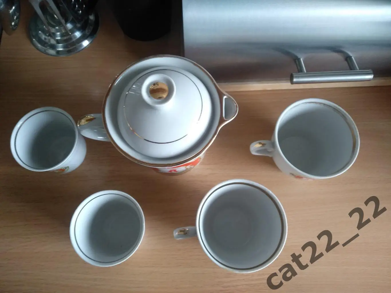 Набор фарфоровой посуды. 1980 - е года. ФК Днепр Днепропетровск СССР/Украина 3