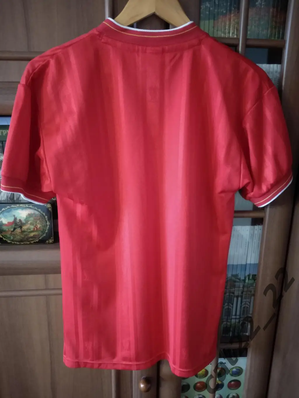 Футболка игровая. Репринт. 1980 - е года. Ливерпуль Англия 1