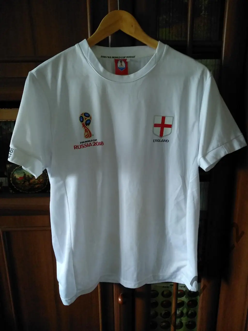 Футболка. Чемпионат мира 2018. Россия. Англия 2018