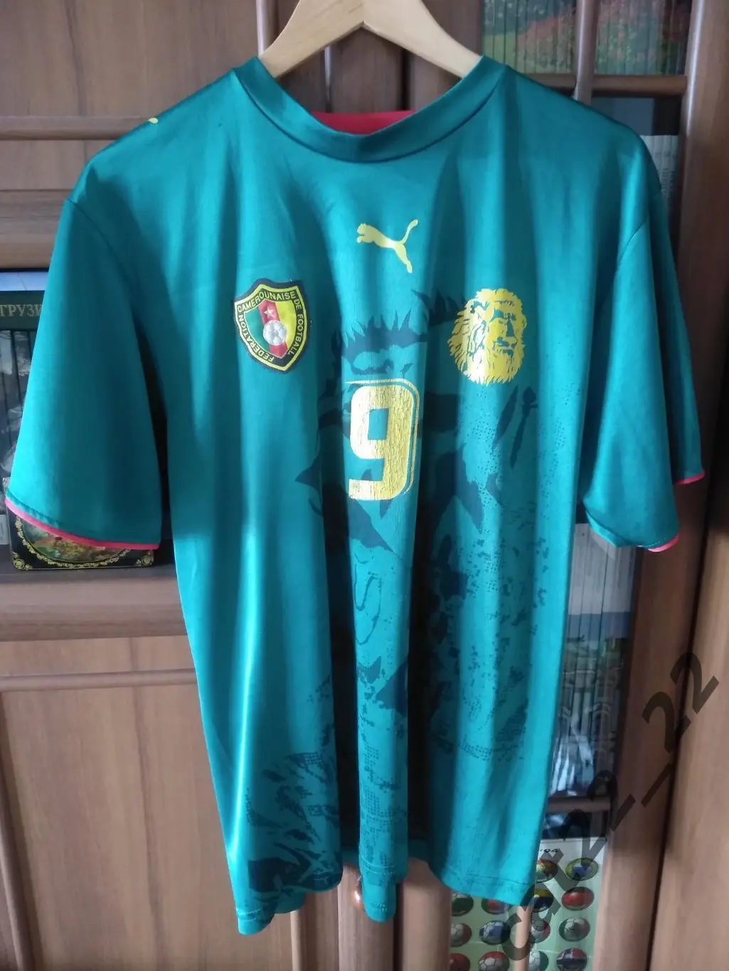 Футболка игровая. Середина 2000-х годов. Камерун. Самуэль ЭтоО. Барселона/Интер 7